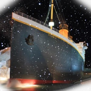 Saturdays in December = Snow at the Titanic - Inside Pigeon Forge TN